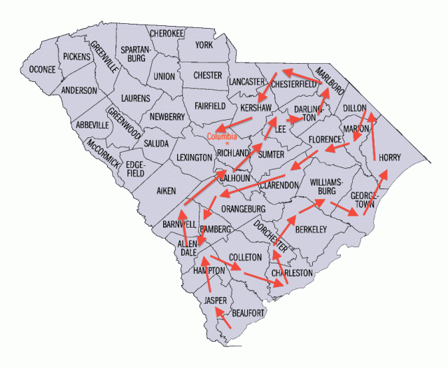 sc counties working