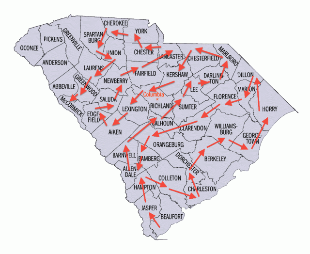 sc counties working