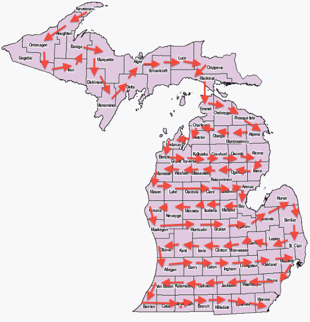 michigan counties complete